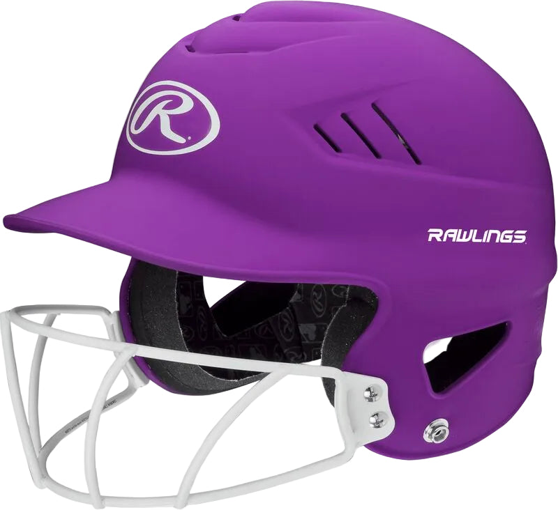 Rawlings Coolflo Fastpitch Highlighter Softball Batting Helmet product image 7, provided for visual reference and product