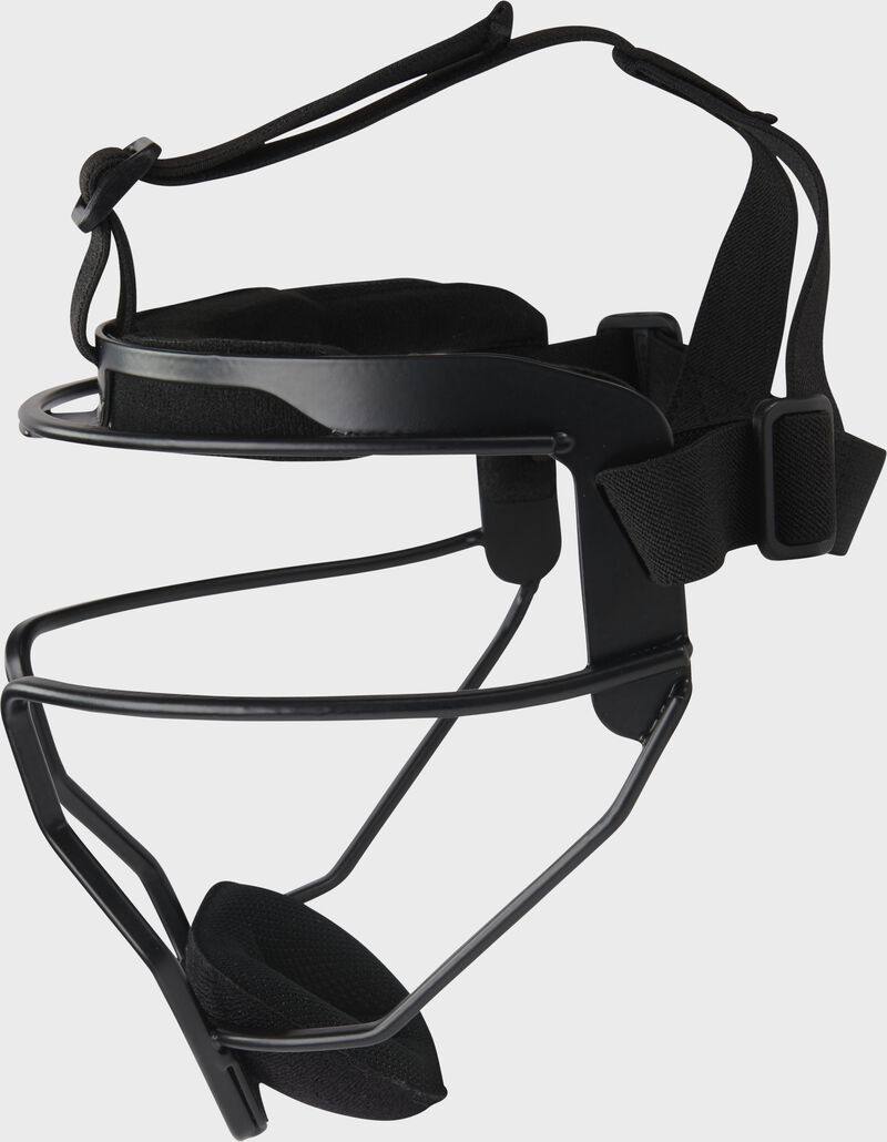 Rawlings Hi-Viz Softball Fielder's Mask – Adult White & Black Options product image 3, provided for visual reference and
