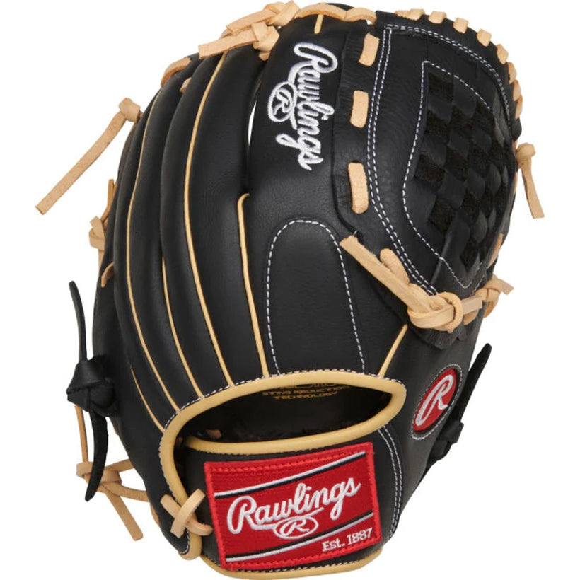 Rawlings 11.75" Special Edition Senior RTD1175B Baseball RHT Youth Glove product image 3, provided for visual reference and