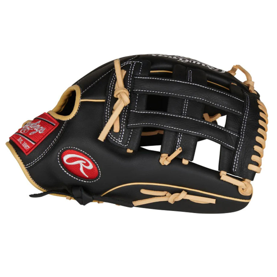 Rawlings 12.75" Special Edition Senior RTD RTD1275H Baseball RHT Youth Glove product image 3, provided for visual reference