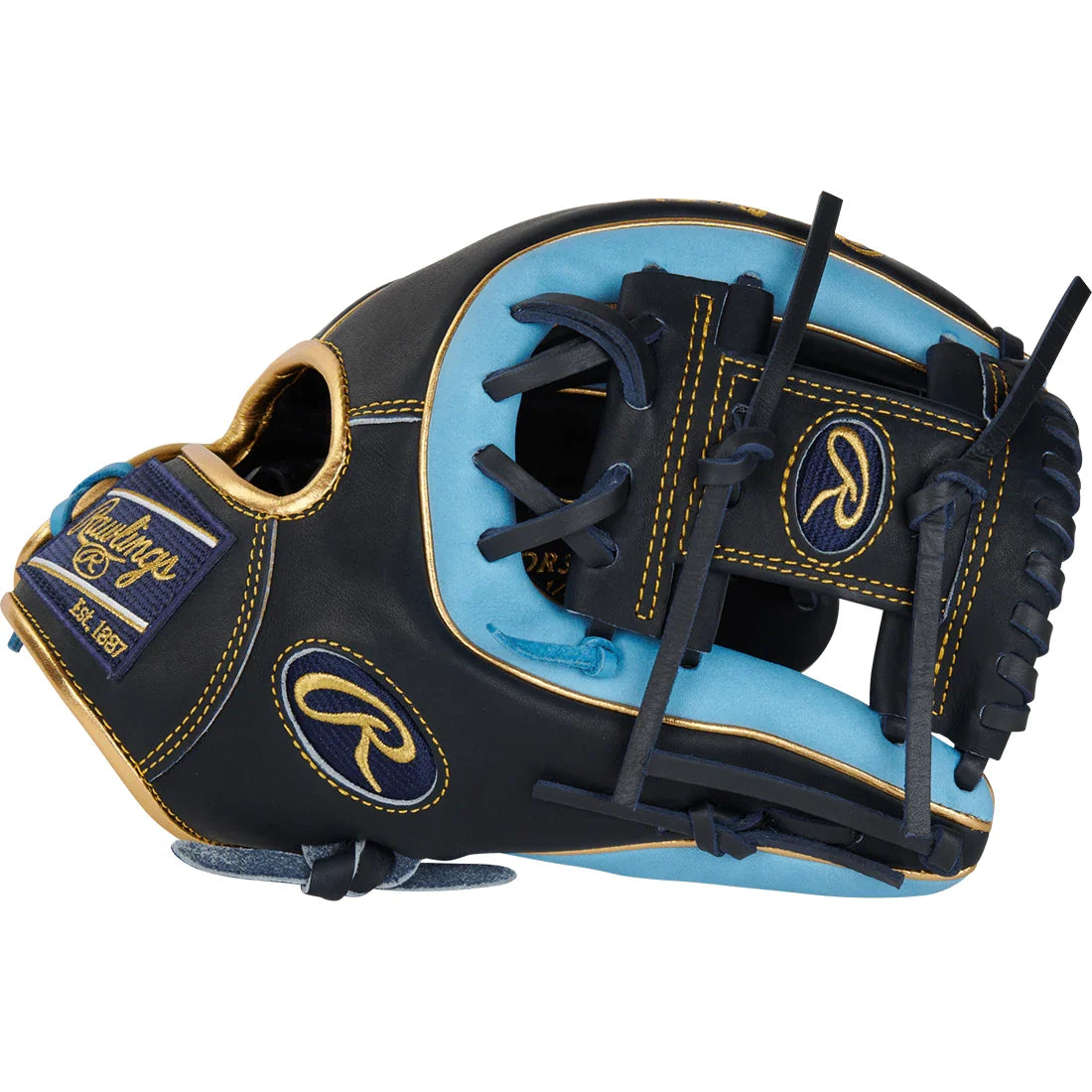 Rawlings Heart of the Hide R2G 11.5" Infield Baseball Glove: RPROR314-2NCB product image 3, provided for visual reference