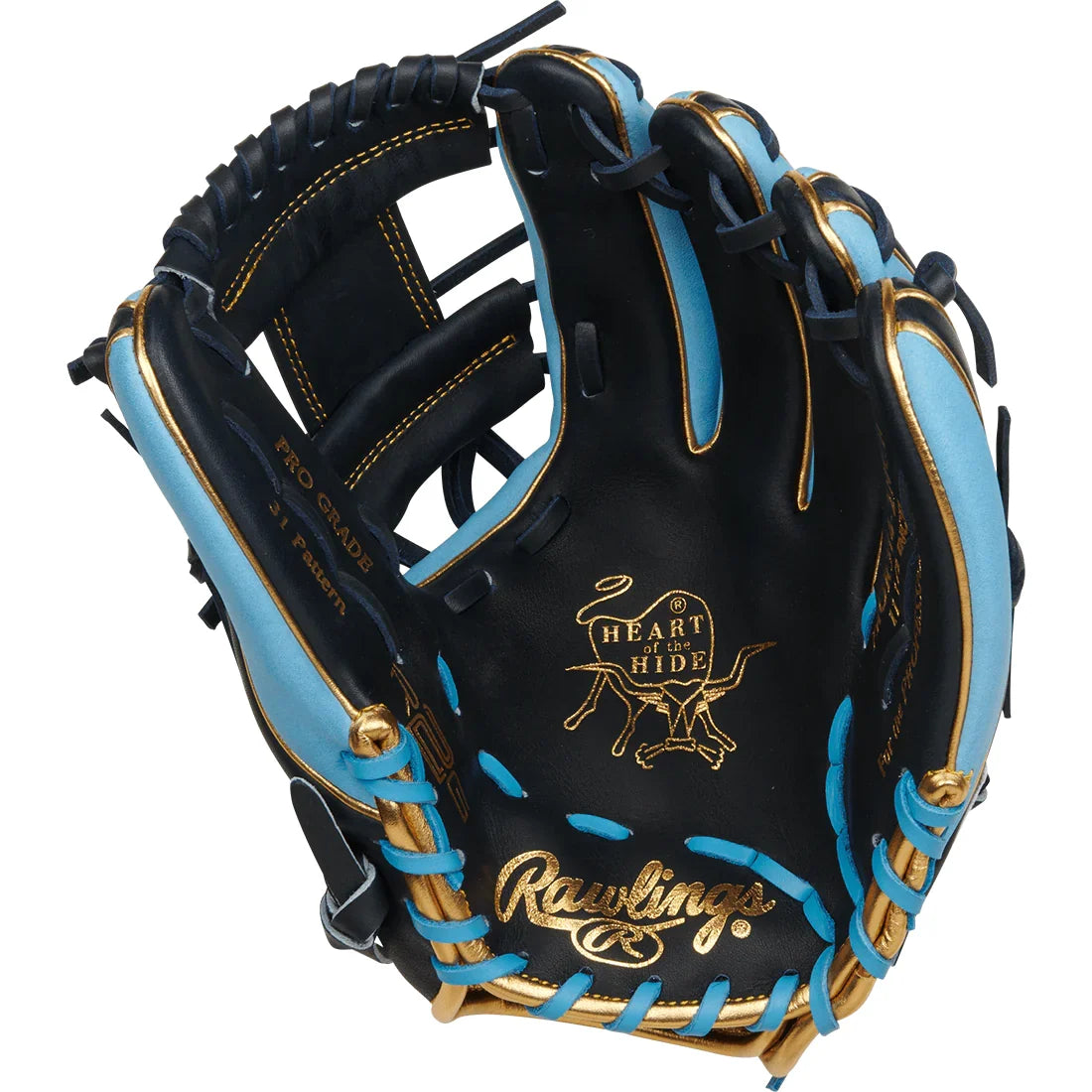 Rawlings Heart of the Hide R2G 11.5" Infield Baseball Glove: RPROR314-2NCB product image 4, provided for visual reference