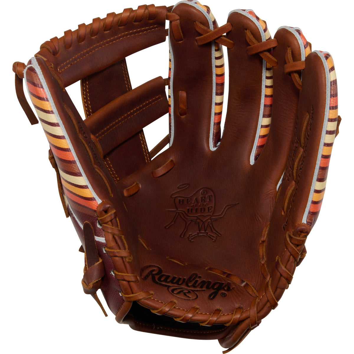 Rawlings PROR2175-13TI Gold Glove Club Infield Glove | Heart of the Hide | 11.75" UV-Printed Glove product image 3, provided