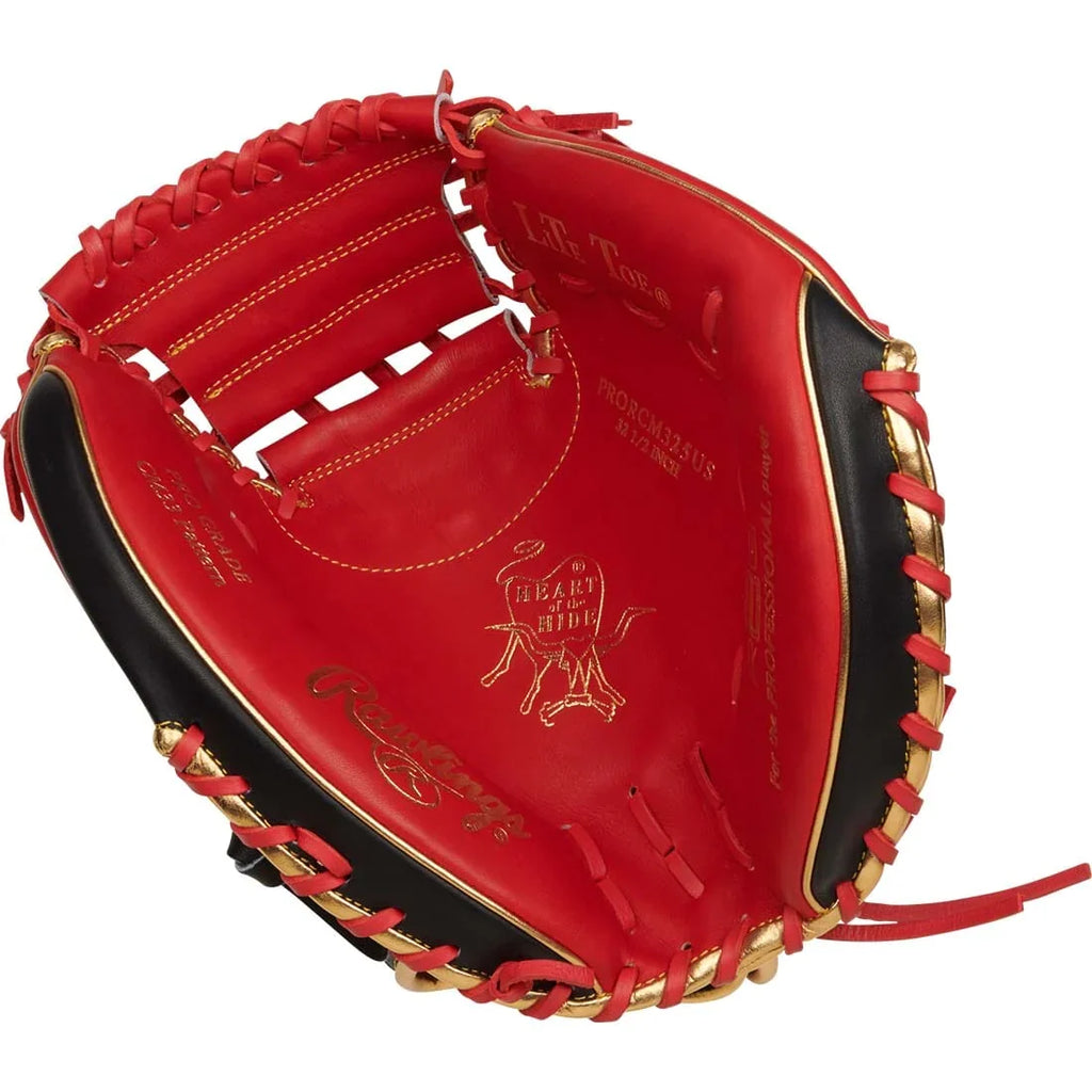 Rawlings Heart of the Hide Countour Fit R2G 32.5" Baseball Catcher's Mitt: RPRORCM325US product image 4, provided for visual