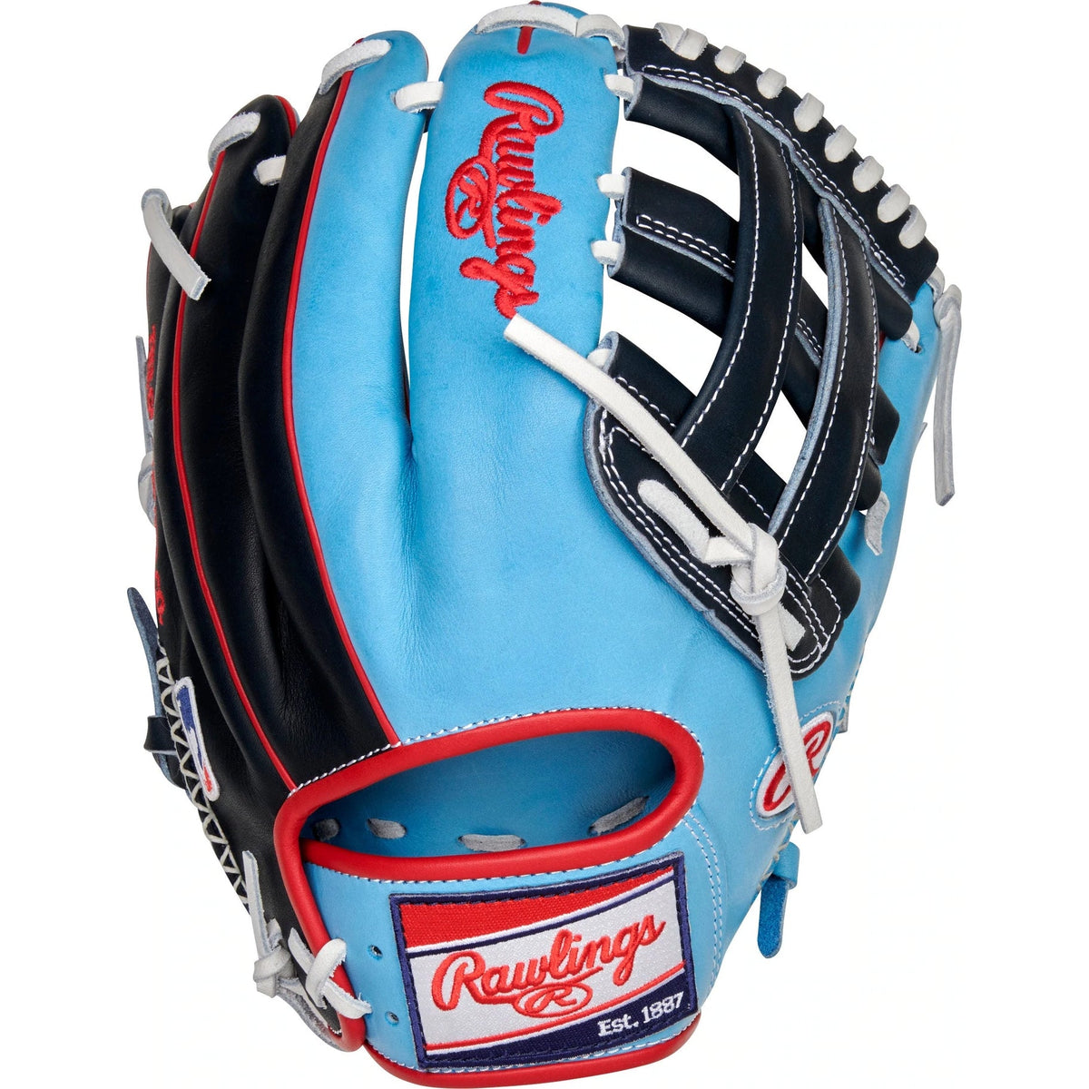 Rawlings Heart of the Hide R2G Colorsync 6.0 12.25" Infield/Outfield Baseball Glove - PRORKB17CB product image 1, provided