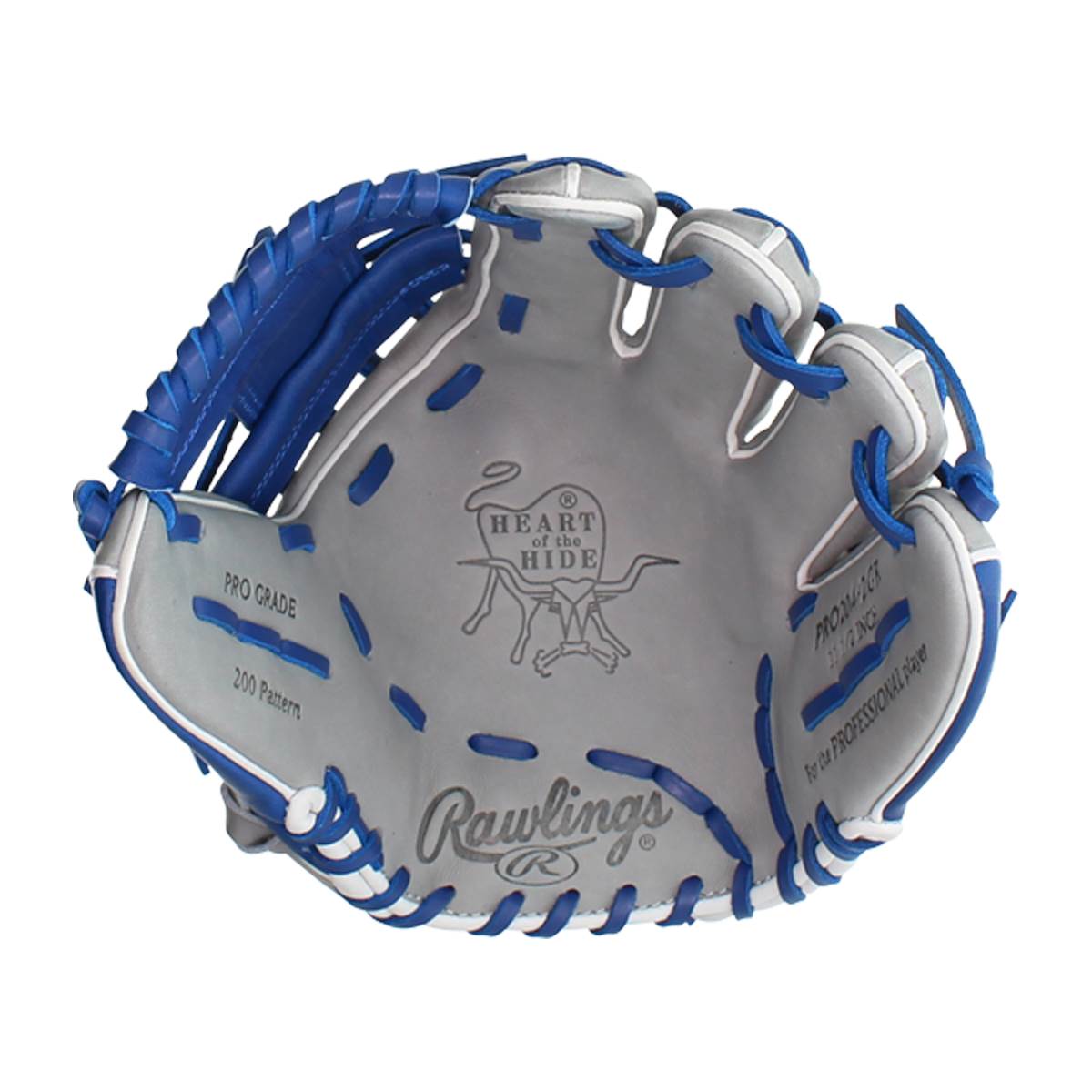 Rawlings 11.5" Heart Of The Hide Infield Baseball Glove - PRO204-2GR product image 3, provided for visual reference and
