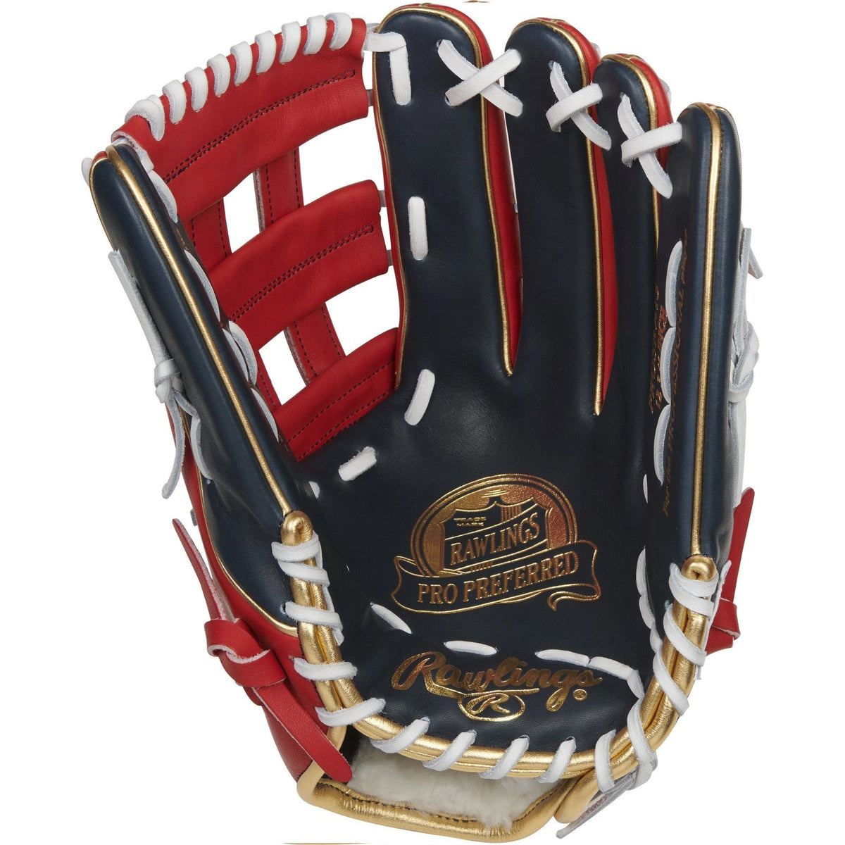 Rawlings Pro Preferred Ronald Acuna Jr. 12.75" Outfield Baseball Glove PROSRA13 product image 2, provided for visual