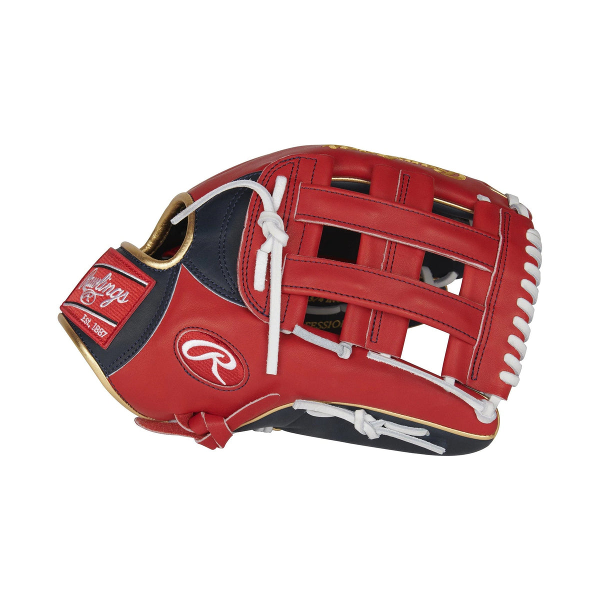 Rawlings Pro Preferred Ronald Acuna Jr. 12.75" Outfield Baseball Glove PROSRA13 product image 3, provided for visual