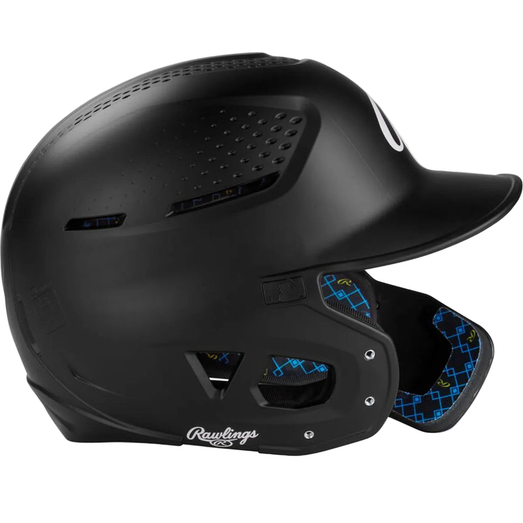 Rawlings RX2 Reverse Batting Helmet Senior Baseball Helmet with Reversible Jaw Guard product image 2, provided for visual