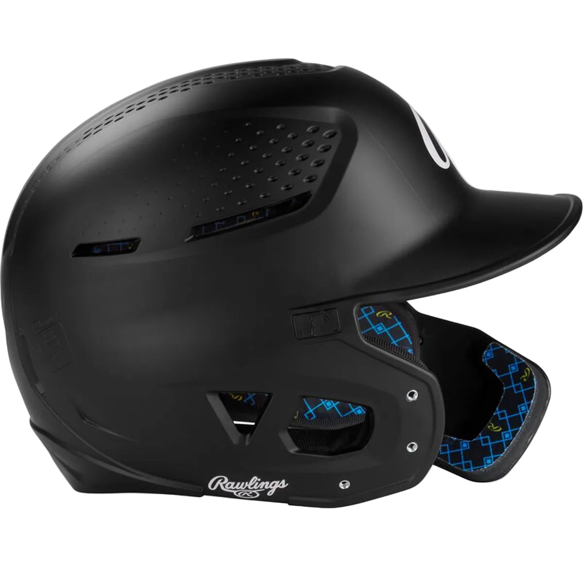 Rawlings RX2 Reverse Batting Helmet Senior Baseball Helmet with Reversible Jaw Guard product image 2, provided for visual