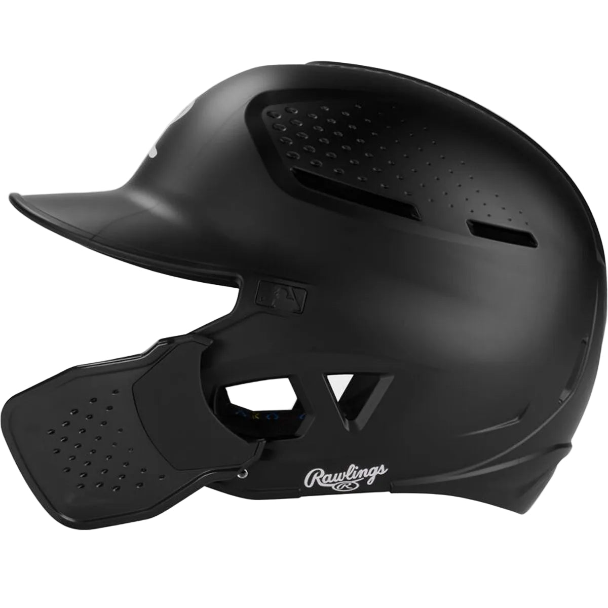 Rawlings RX2 Reverse Batting Helmet Senior Baseball Helmet with Reversible Jaw Guard product image 3, provided for visual