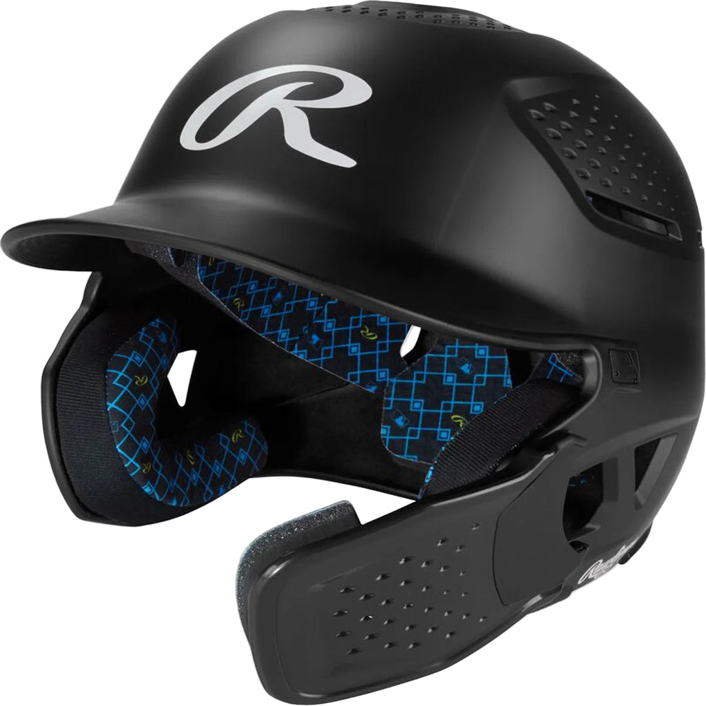 Rawlings RX2 Reverse Batting Helmet Senior Baseball Helmet with Reversible Jaw Guard product image 1, provided for visual