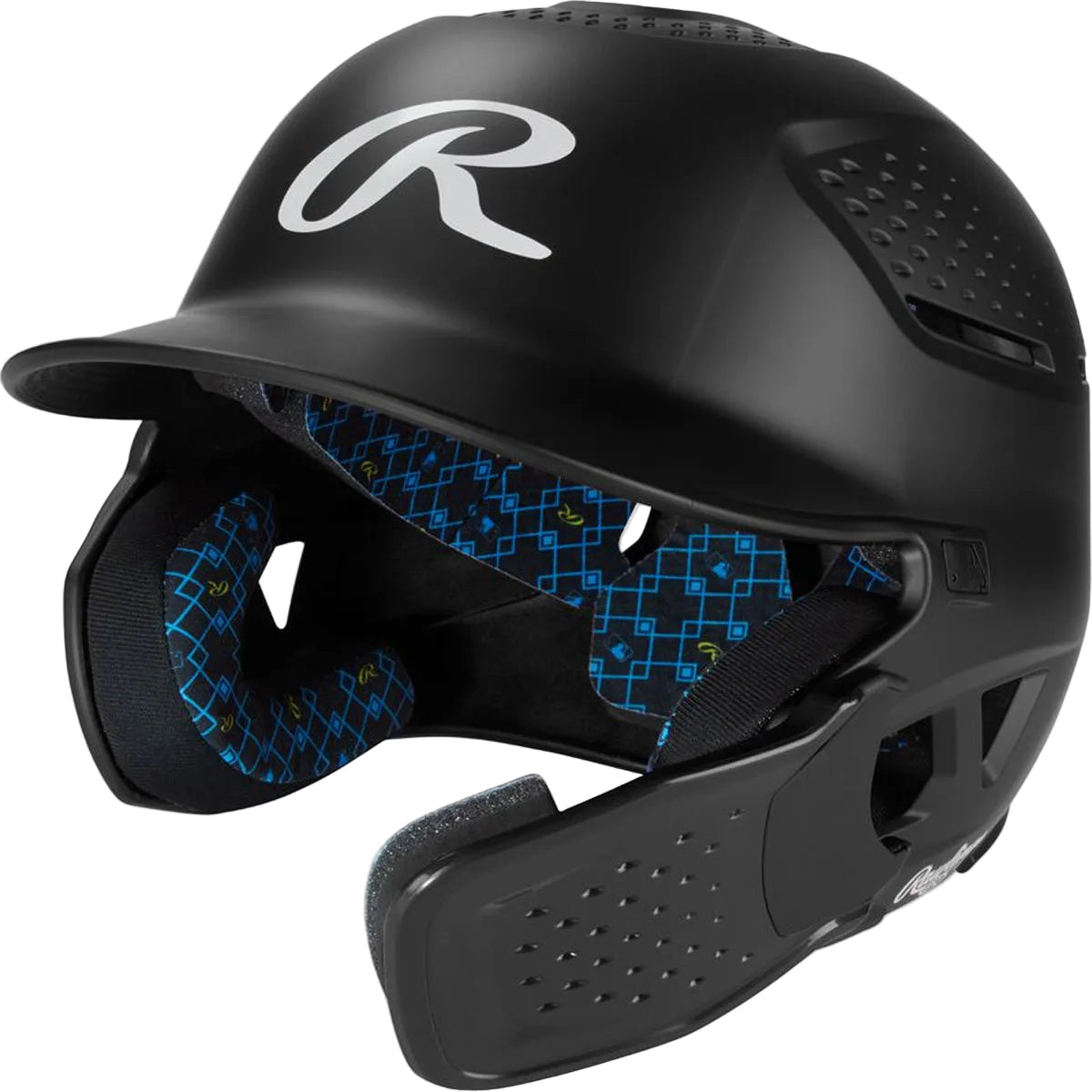 Rawlings RX2 Reverse Batting Helmet Senior Baseball Helmet with Reversible Jaw Guard product image 1, provided for visual