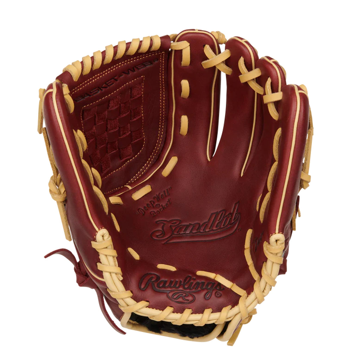 Rawlings Sandlot Series 12 inches Infield or Pitcher Glove - S1200BSH product image 4, provided for visual reference and