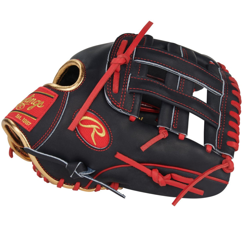 Rawlings Heart of the Hide NOLAN ARENADO PRORNA28N 12" Baseball Glove product image 3, provided for visual reference and