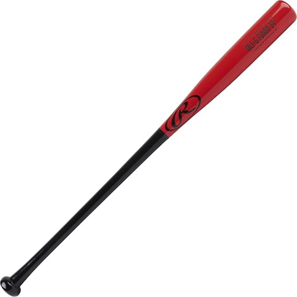 Rawlings Maple Fungo Bat (MLF6-B-RD-34) - Maple Fungo Bat - Coaches Fungo Bat - Lightweight Fungo Bat product image 3,