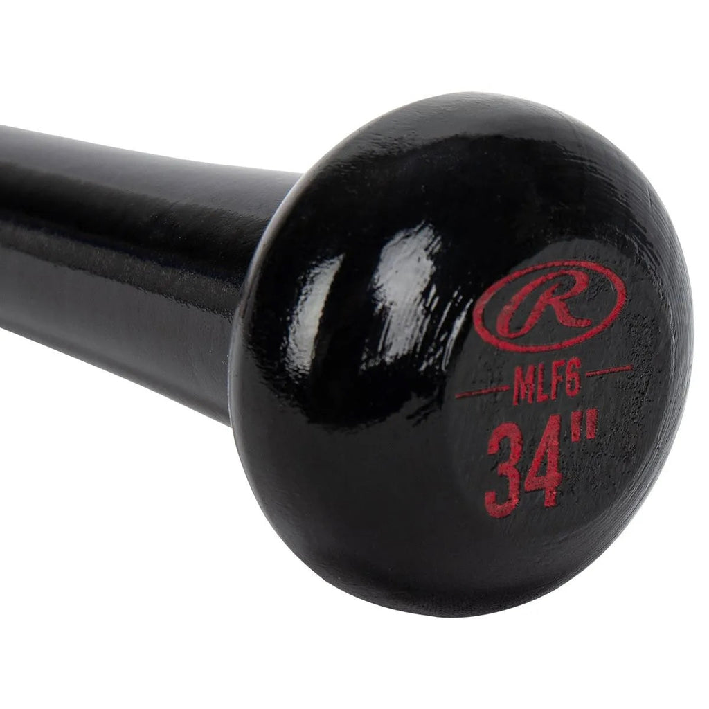 Rawlings Maple Fungo Bat (MLF6-B-RD-34) - Maple Fungo Bat - Coaches Fungo Bat - Lightweight Fungo Bat product image 4,