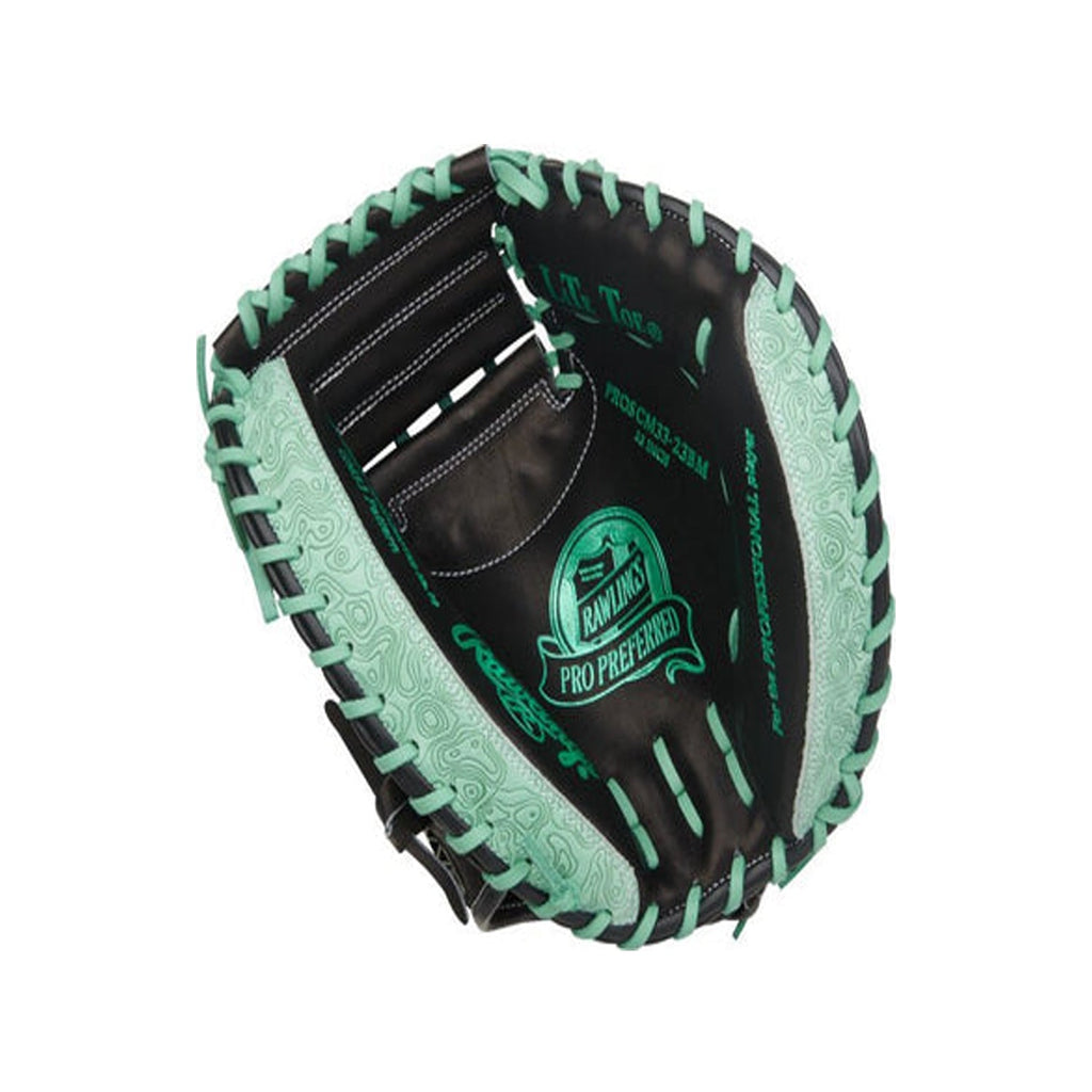 Rawlings Pro Preferred 33-inch Baseball Catcher's Mitt - PROSCM33-23BM product image 2, provided for visual reference and