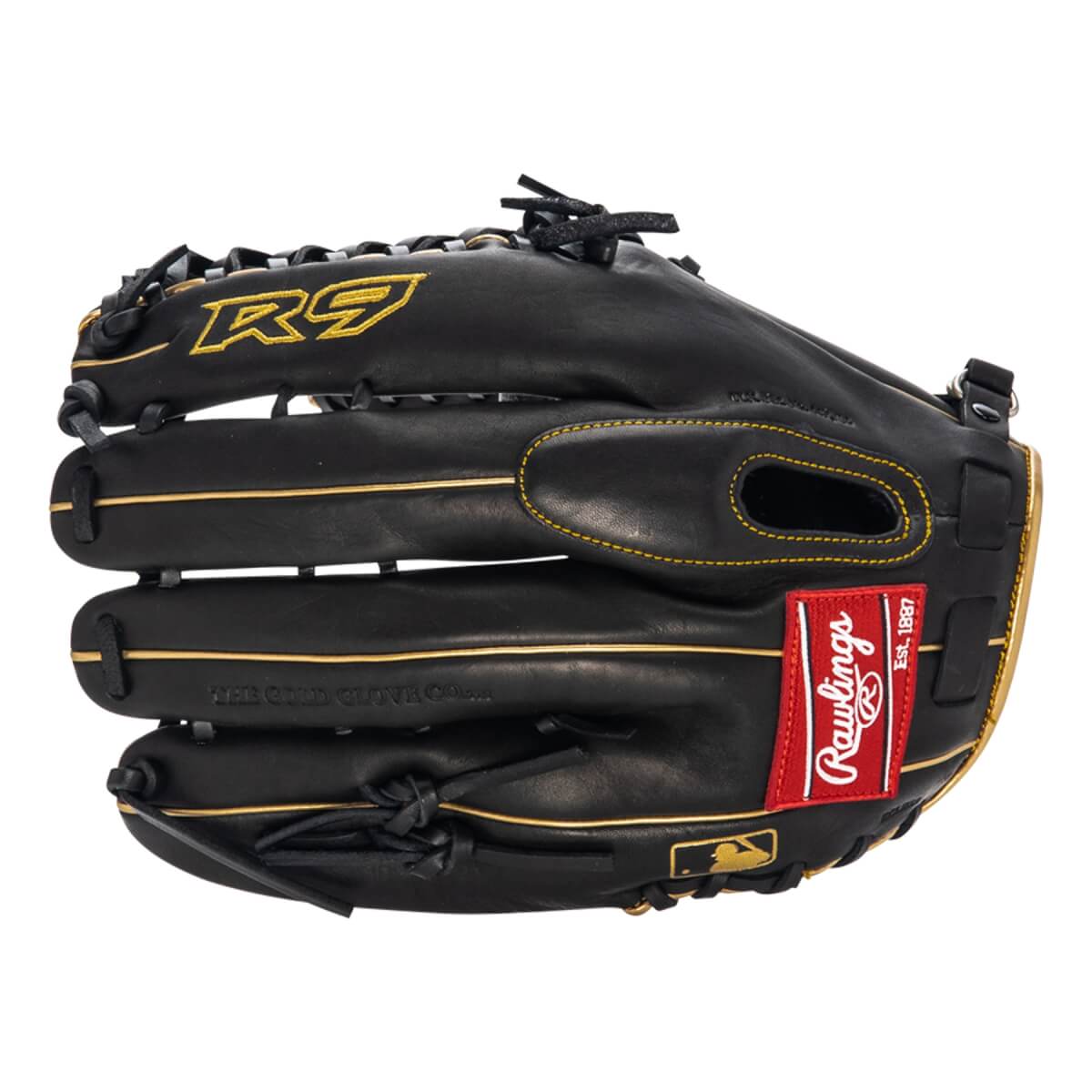 Rawlings R9 Finger Shift 12.75" Baseball Glove R96019BGFS product image 2, provided for visual reference and product detail