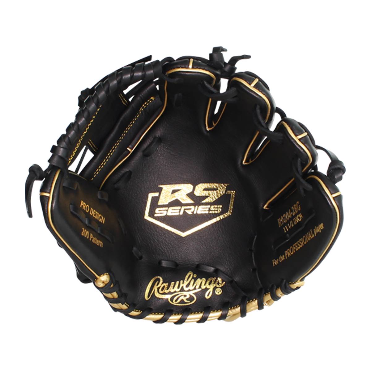 Rawlings R9 Series 11.5" Infield Glove - (R9204-2BG) product image 4, provided for visual reference and product detail review