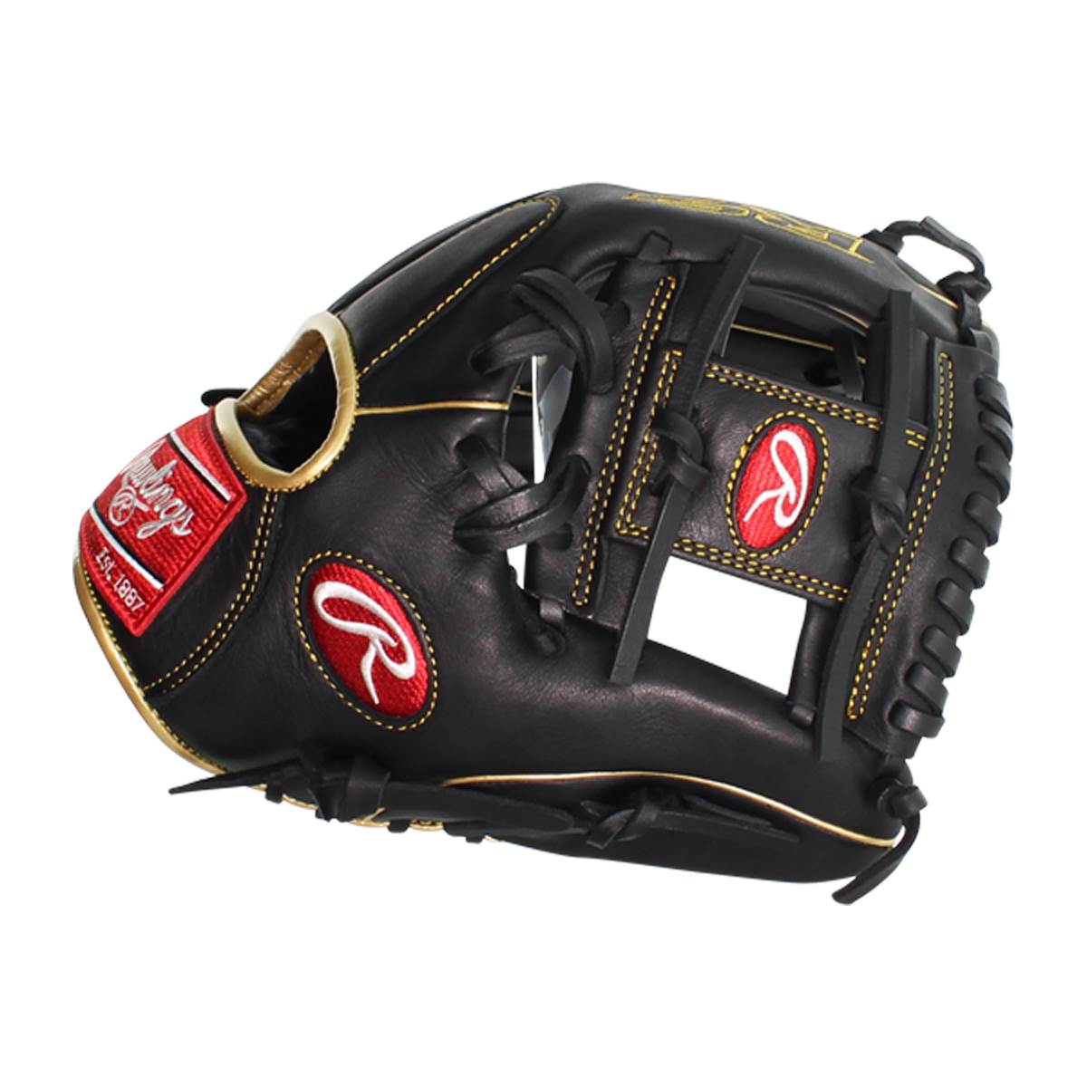 Rawlings R9 Series 11.5" Infield Glove - (R9204-2BG) product image 6, provided for visual reference and product detail review