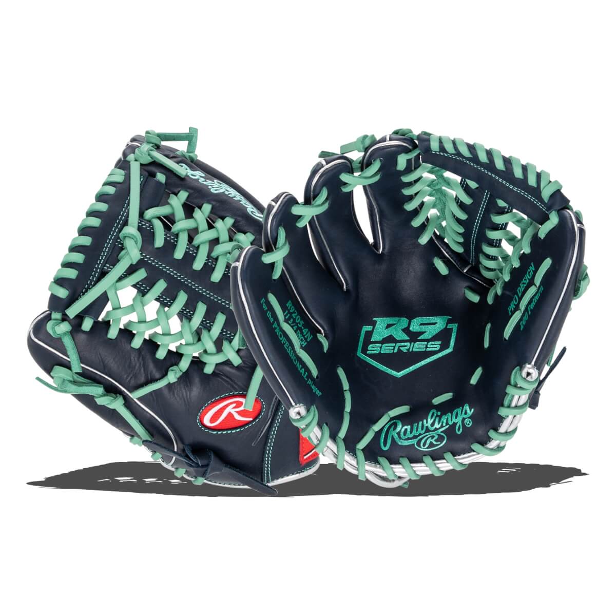 Rawlings R9 Series 11.75-inch Infield Glove - R9205-4N product image 16, provided for visual reference and product detail