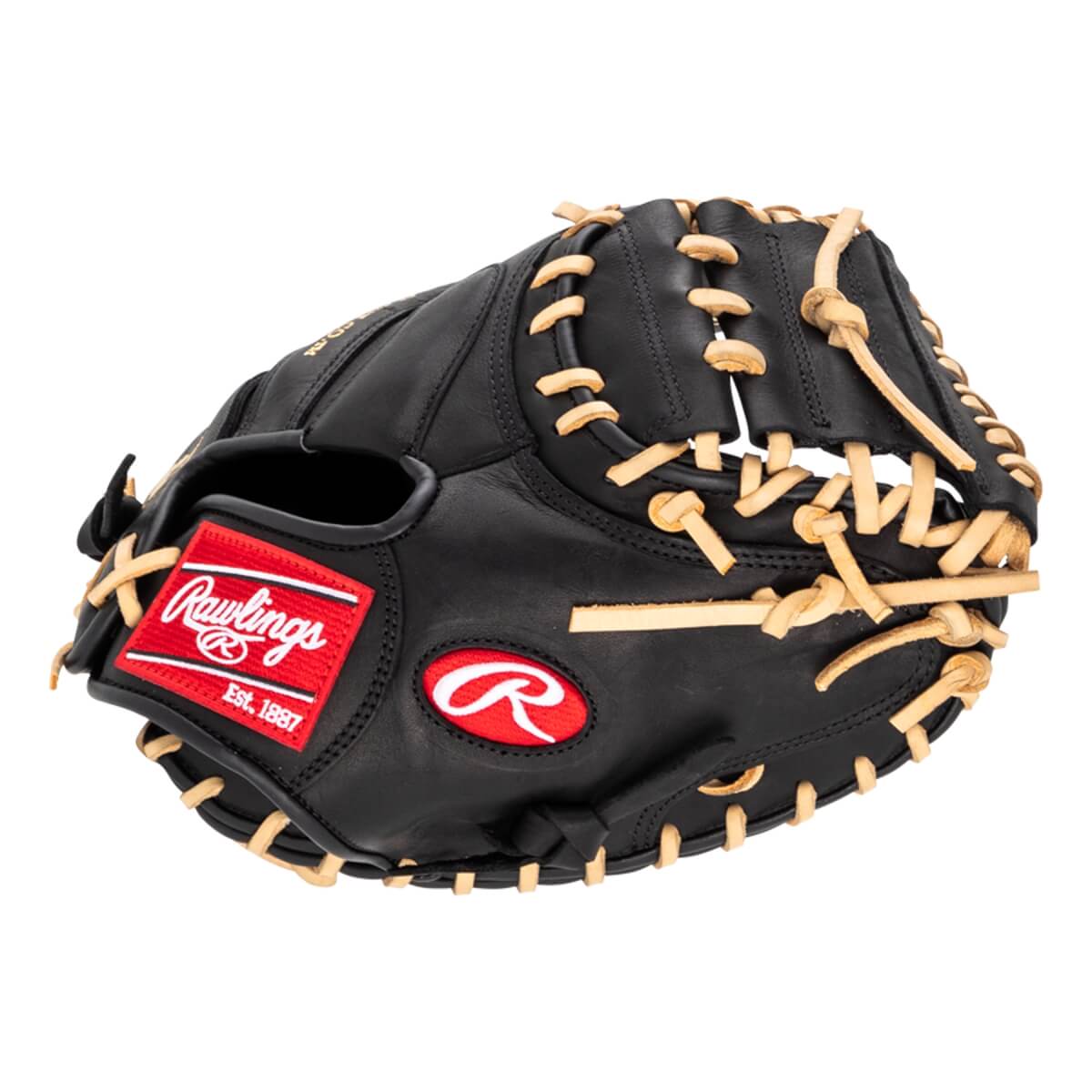 Rawlings R9 Series 32-inch Catcher's Mitt - R9CMU-23BC product image 2, provided for visual reference and product detail