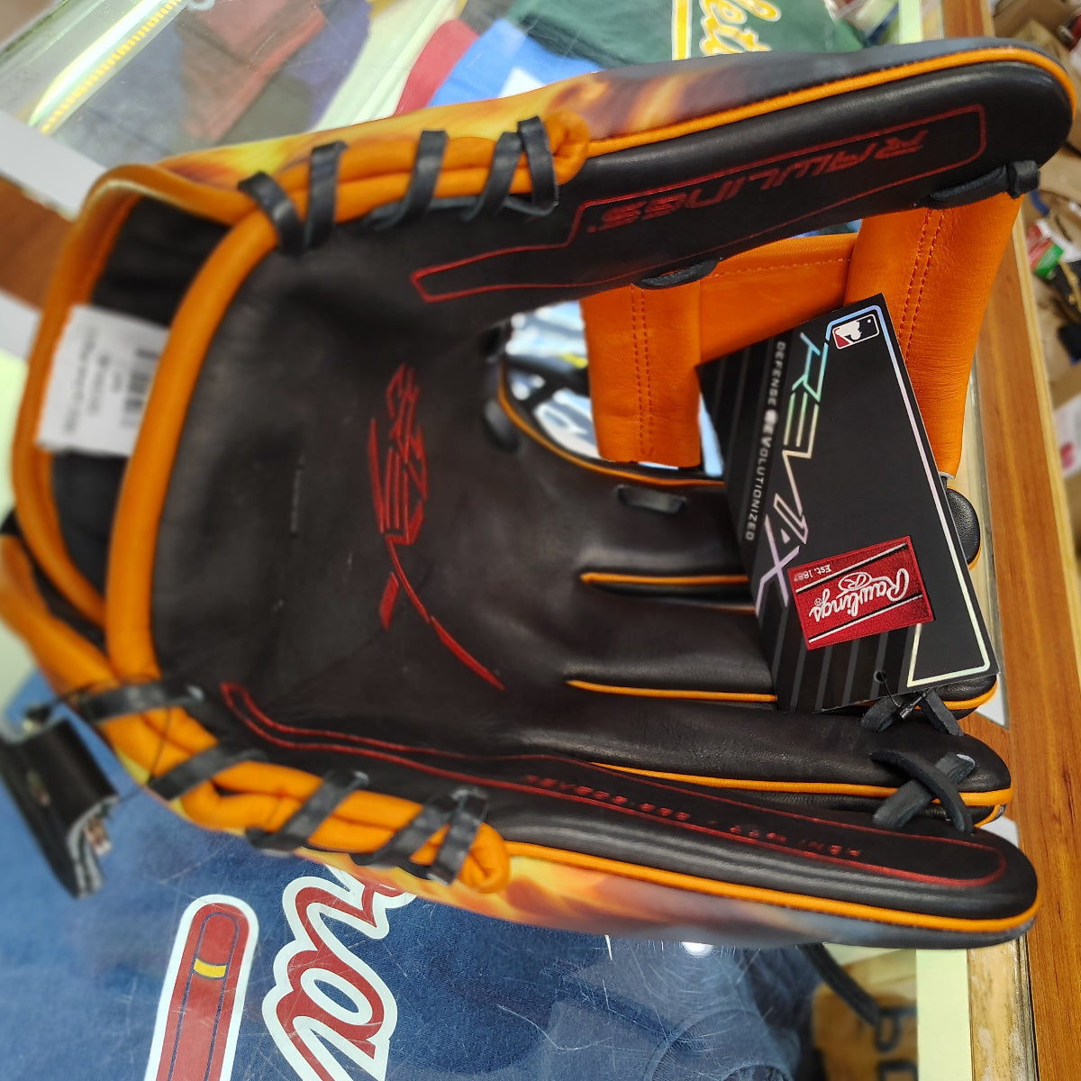 Rawlings RGGC REV1X 11.75" Infield Baseball Glove – Pro I Web, Heart of the Hide Leather, Elite Fit; Control product image