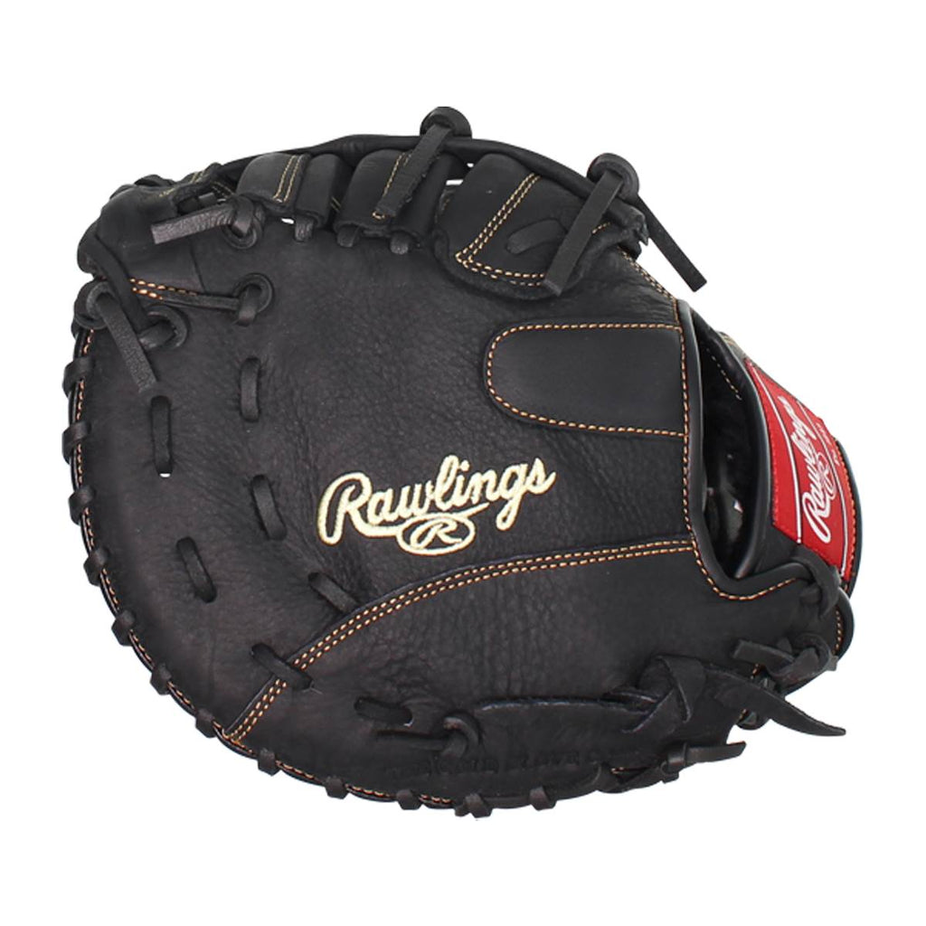 Rawlings Renegade R115FBM First Base Mitt - Black product image 2, provided for visual reference and product detail review