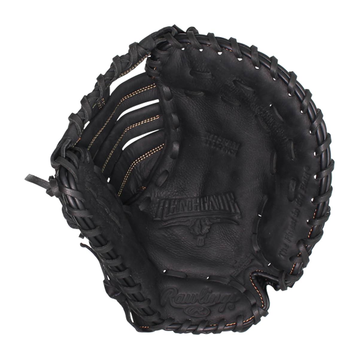 Rawlings Renegade R115FBM First Base Mitt - Black product image 6, provided for visual reference and product detail review