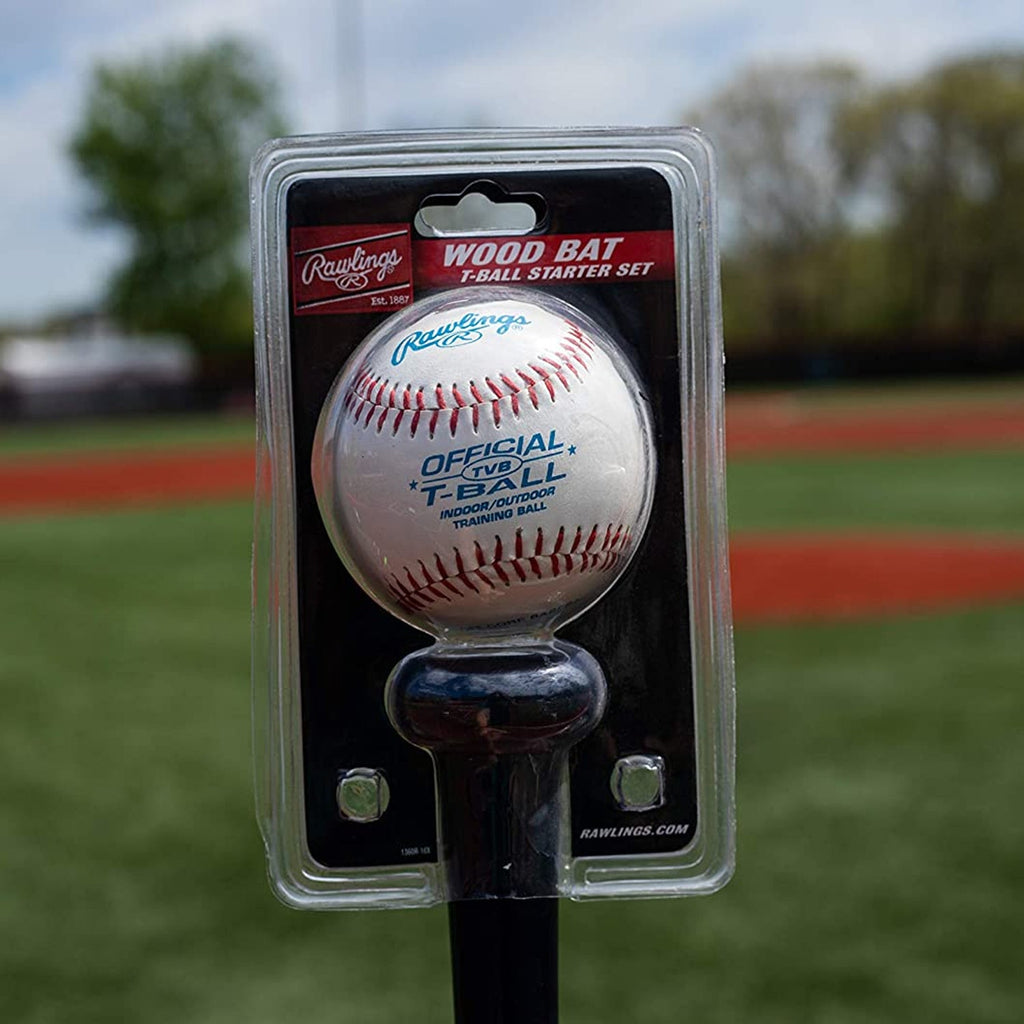 Rawlings Youth T-Shirt Ball Bat - (25") Ash Wood - WBTBC product image 3, provided for visual reference and product detail