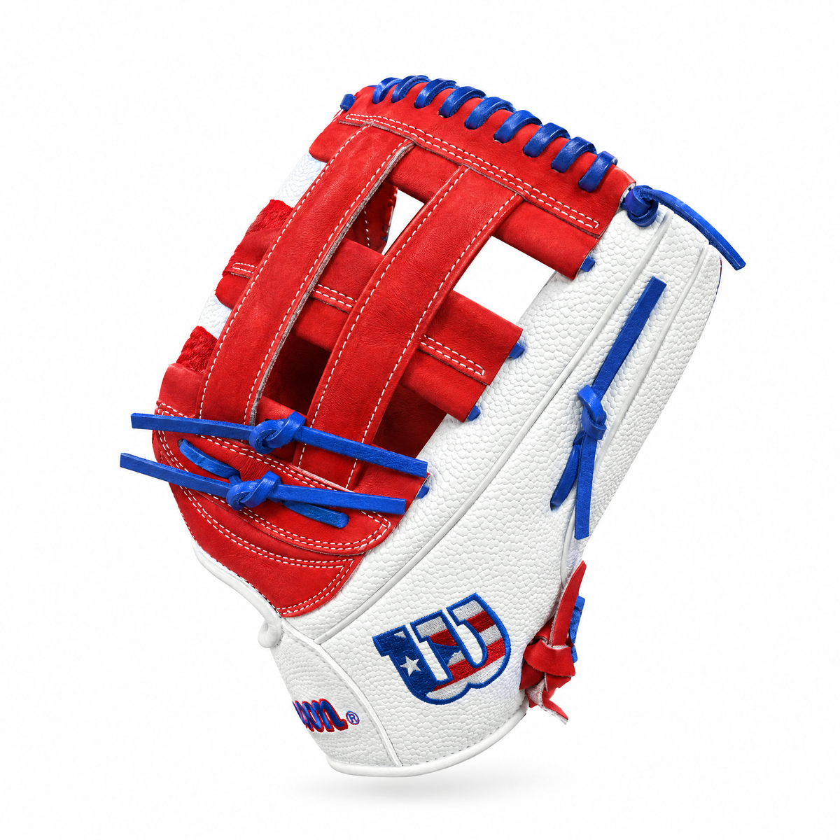 Wilson A2000 1777 12.75" Outfield Baseball Glove | Peligro Sports Exclusive | Puerto Rico product image 2, provided for