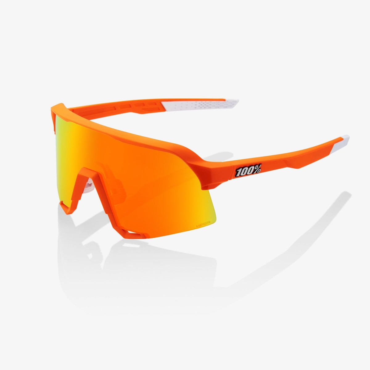 100% S3® Neon Orange HiPER® Red Multilayer Mirror Lens + Clear Lens Included product image 2, provided for visual reference