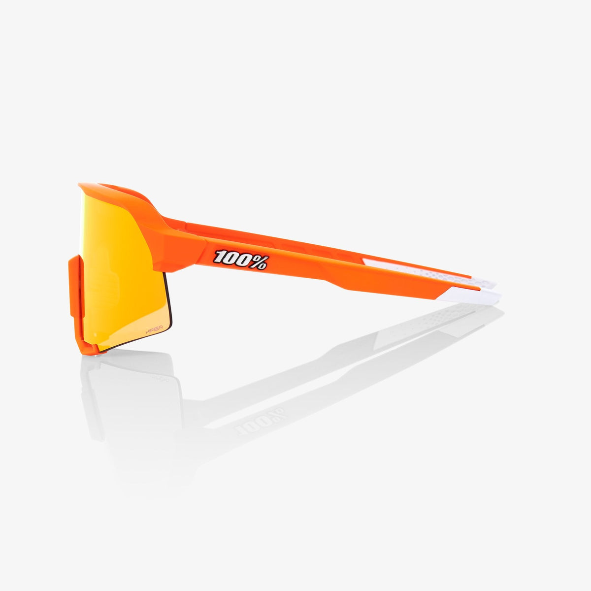 100% S3® Neon Orange HiPER® Red Multilayer Mirror Lens + Clear Lens Included product image 3, provided for visual reference