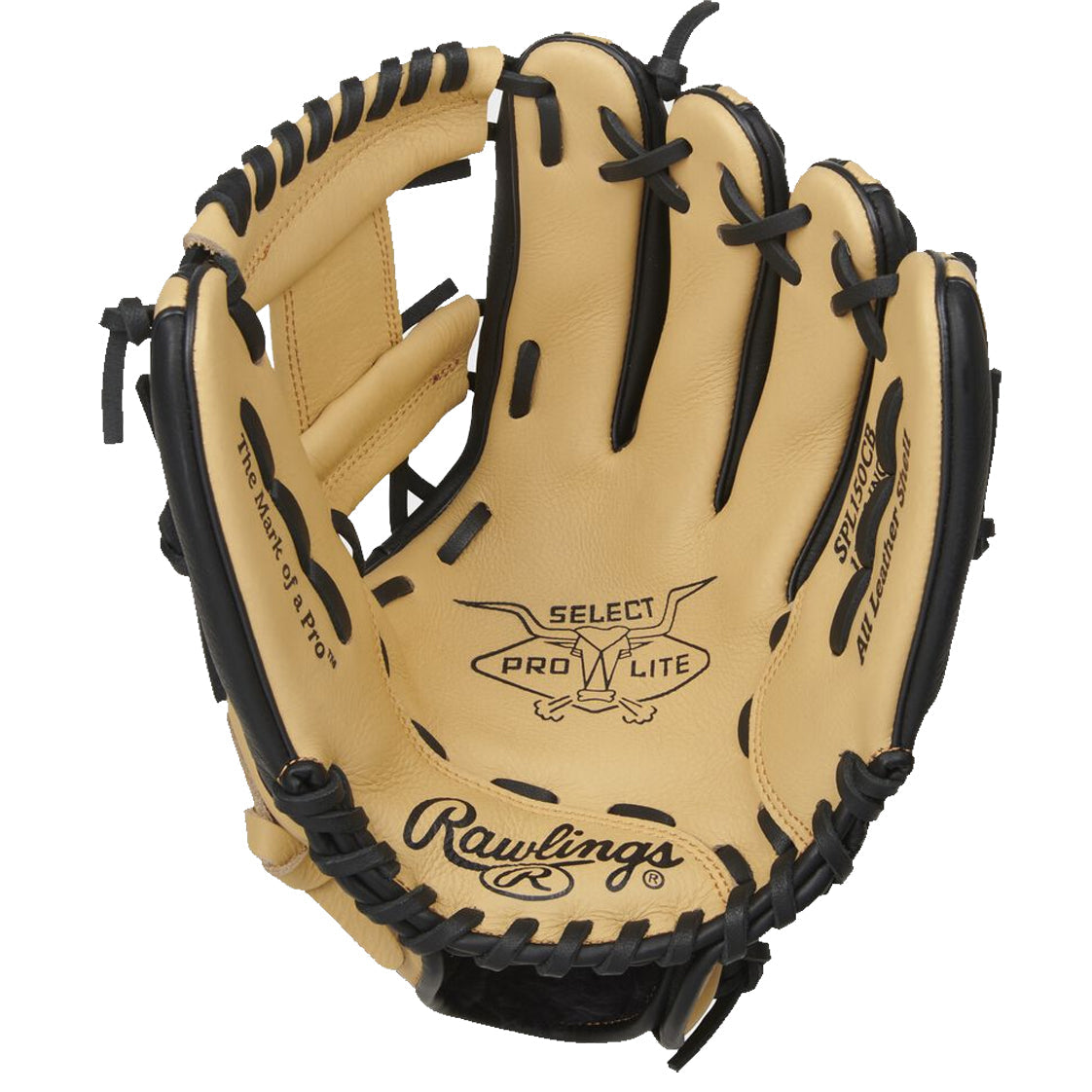 Select Pro Lite 11.5 inches YOUTH infield glove. product image 3, provided for visual reference and product detail review
