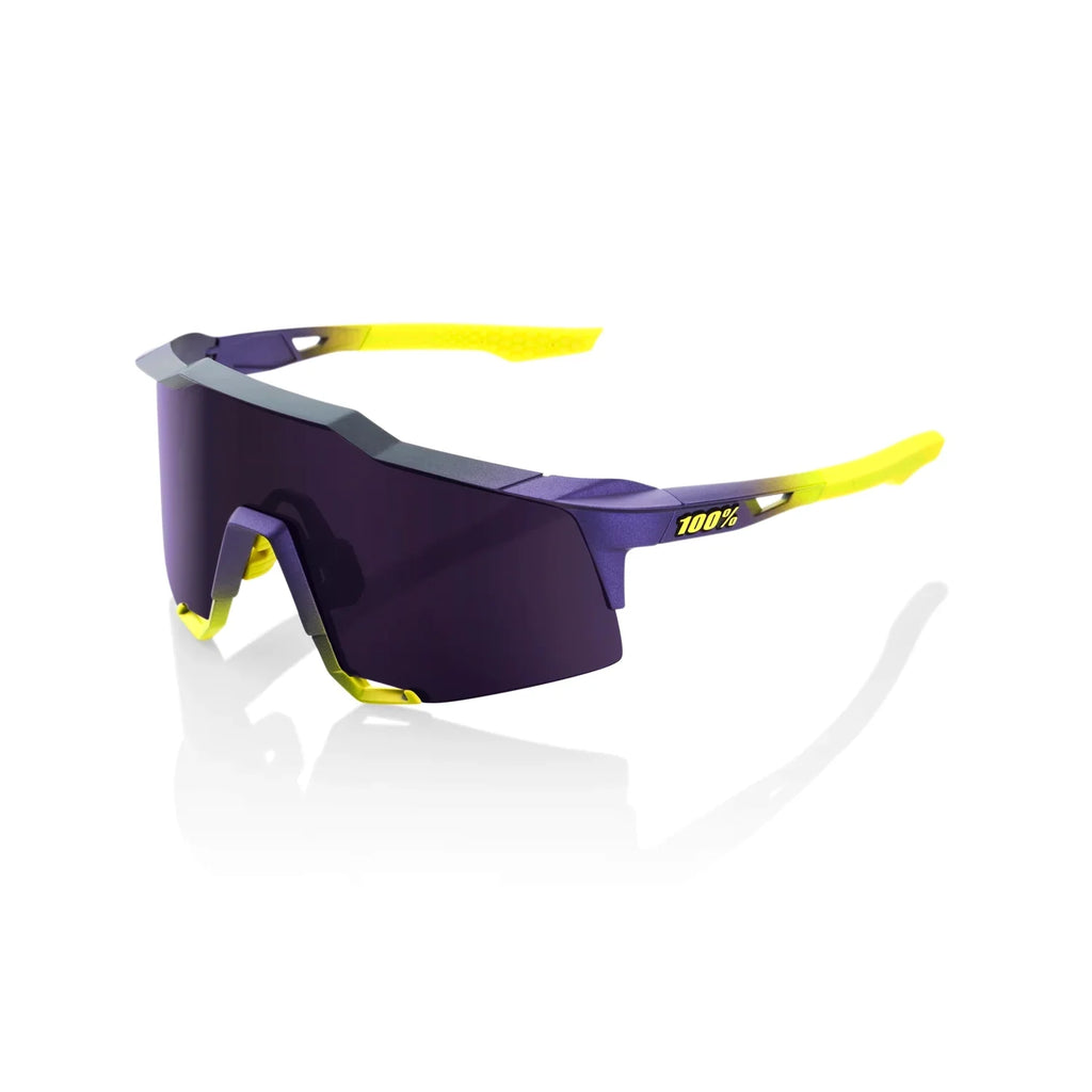 100% Speedcraft Matte Metallic Digital Brights – Dark Purple Lens product image 1, provided for visual reference and product