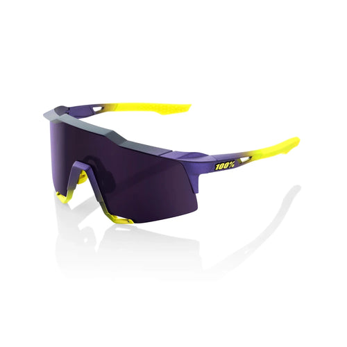 100% Speedcraft Matte Metallic Digital Brights – Dark Purple Lens product image 1, provided for visual reference and product