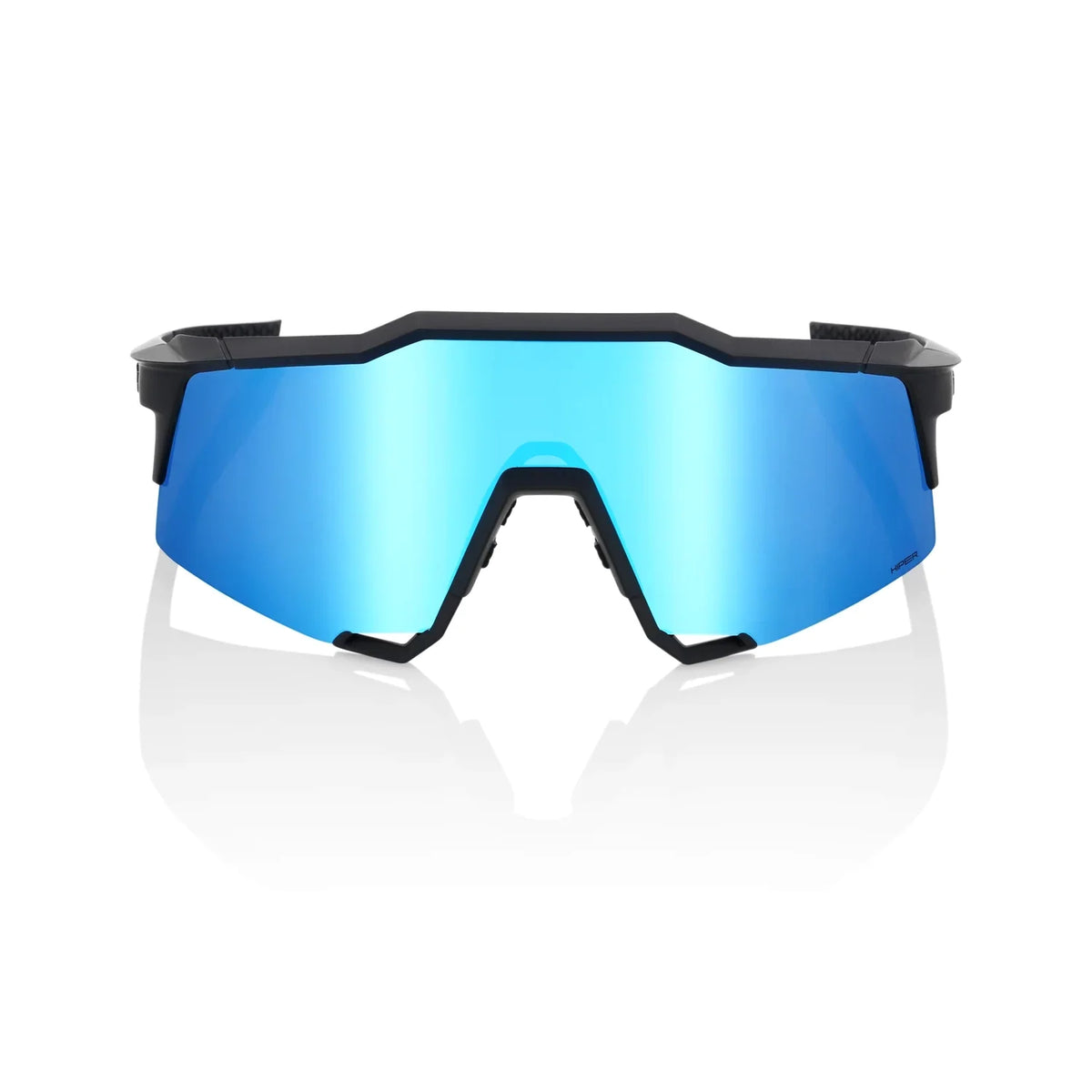 100% SPEEDCRAFT® Matte Black HiPER® Blue Multilayer Mirror Lens 60007-00004 product image 2, provided for visual reference
