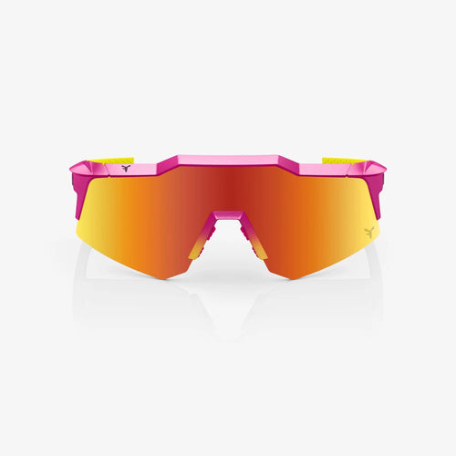 2022 SPEEDCRAFT XS Fernando Tatis JR SE Pink Yellow HiPER® Red Multilayer Mirror Lens product image 2, provided for visual