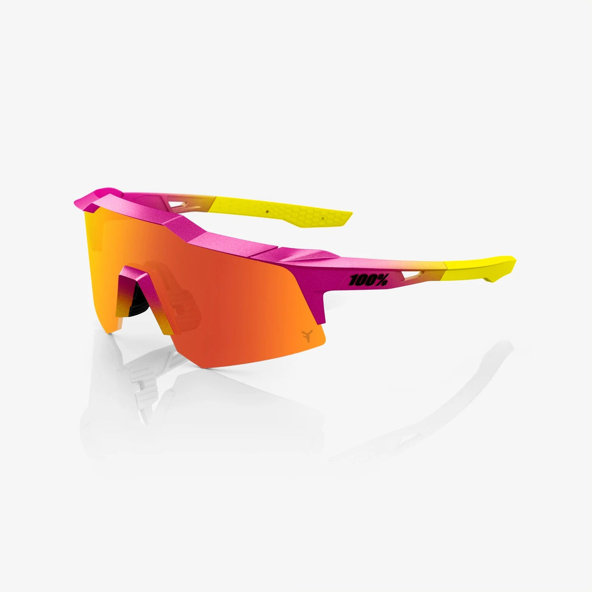 2022 SPEEDCRAFT XS Fernando Tatis JR SE Pink Yellow HiPER® Red Multilayer Mirror Lens product image 1, provided for visual