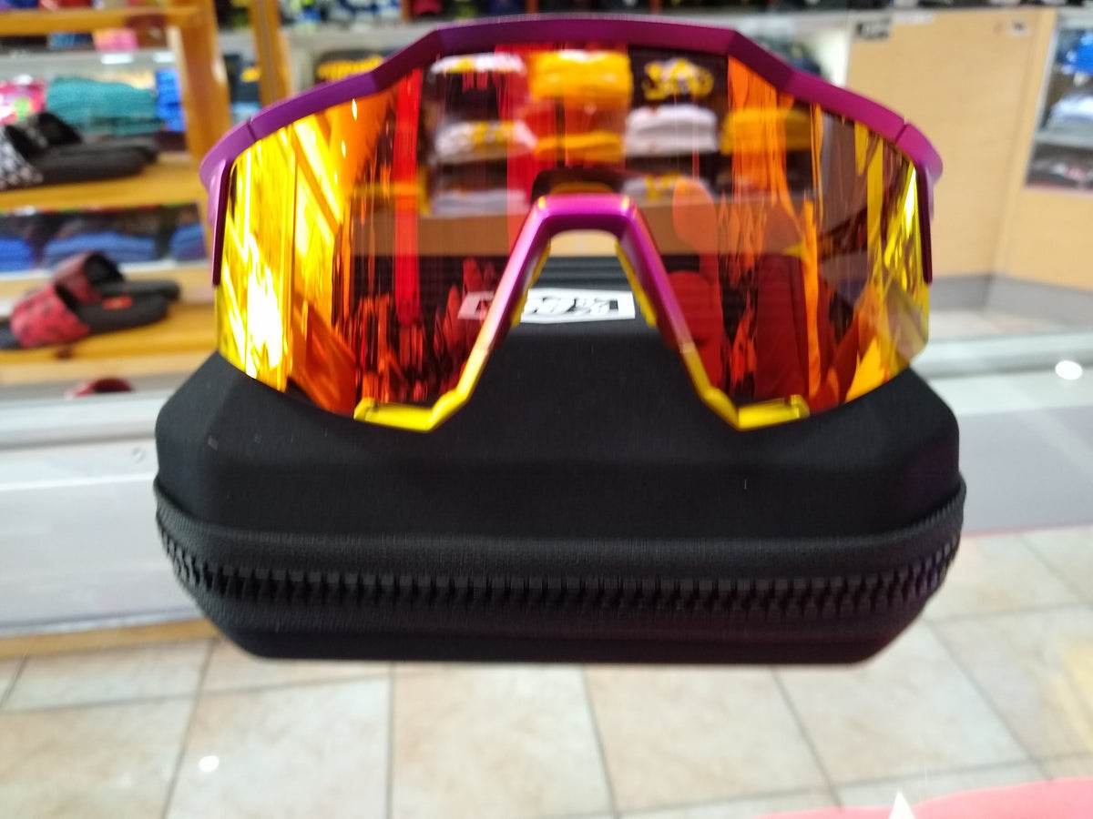 2022 SPEEDCRAFT Fernando Tatis JR SE Pink Yellow HiPER® Red Multilayer Mirror Lens product image 4, provided for visual