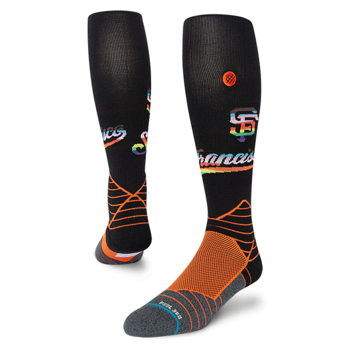 San Francisco Giants Pride Diamond Pro Socks for Men product image 1, provided for visual reference and product detail review