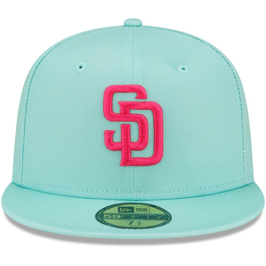 San Diego Padres City Connect New Era 59FIFTY Fitted hat product image 3, provided for visual reference and product detail