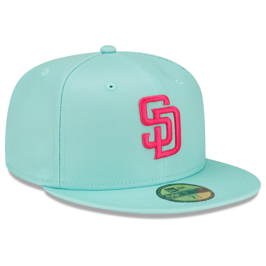 San Diego Padres City Connect New Era 59FIFTY Fitted hat product image 4, provided for visual reference and product detail
