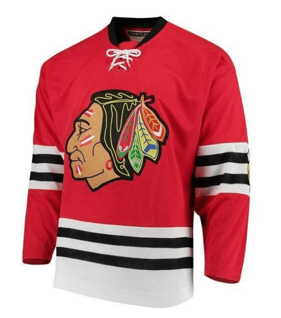 CCM Chicago Blackhawks Team Classic Vintage Jersey product image 1, provided for visual reference and product detail review