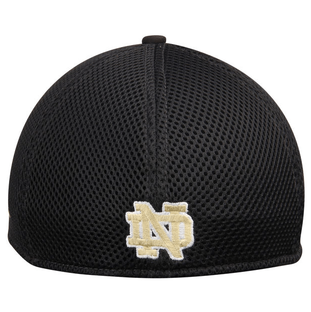 New Era Gold/Navy Notre Dame Fighting Irish Team Front Neo 39THIRTY Flex Hat product image 4, provided for visual reference
