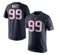 Youth J.J. Watt Houston Texans Nike Player Name & Number T-Shirt product image 1, provided for visual reference and product