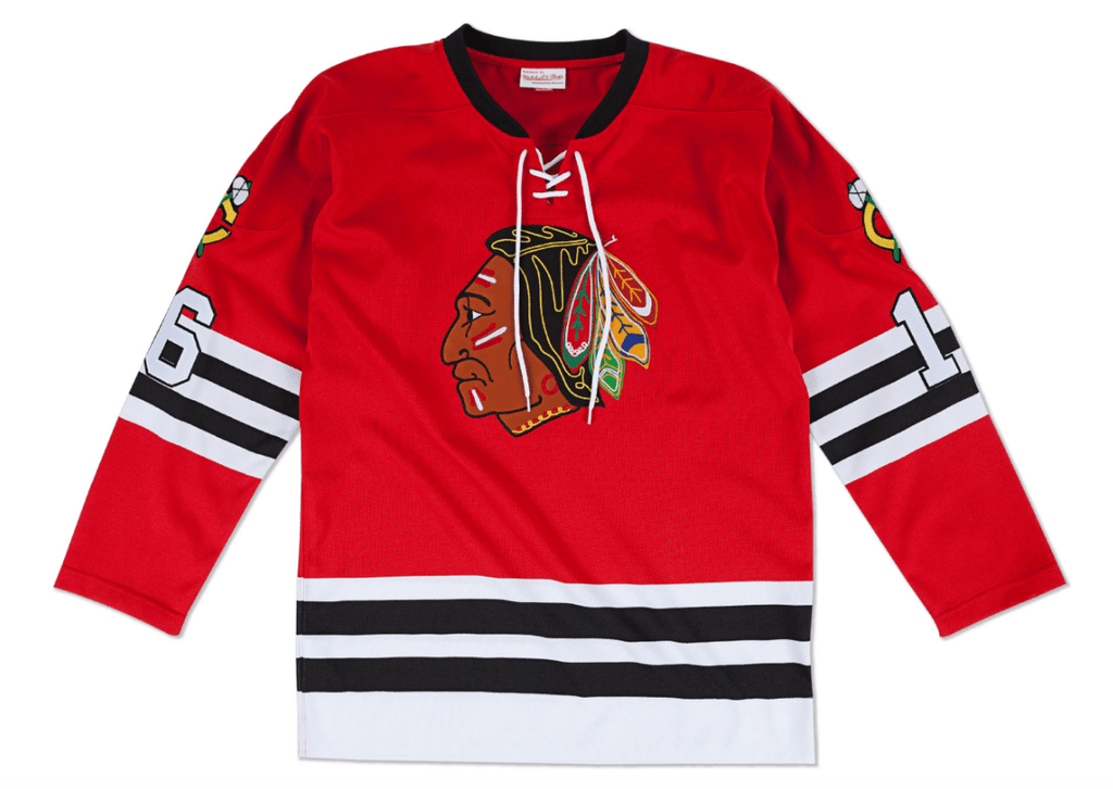 Bobby Hull Chicago Blackhawks 1960-61 Authentic Jersey By Mitchell & Ness product image 3, provided for visual reference and