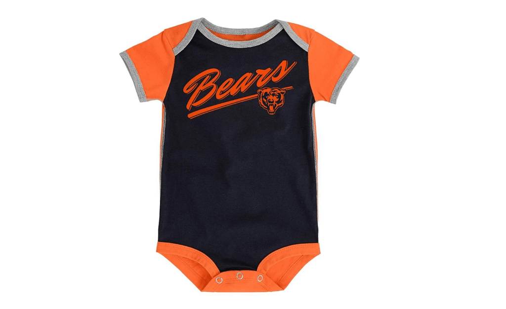 Infant Chicago Bears Descendant 2 Piece Bodysuit By Outerstuff product image 2, provided for visual reference and product