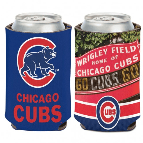 Chicago Cubs Can Cooler 12 oz. Wrigley Field product image 1, provided for visual reference and product detail review